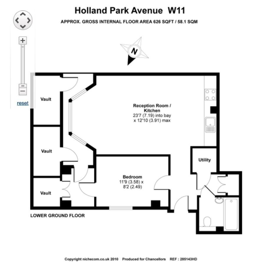 Holland Park Apartment Londres Exterior foto